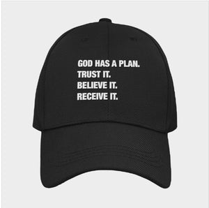 God's Plan Dad Hat - Black [PRE-ORDER]