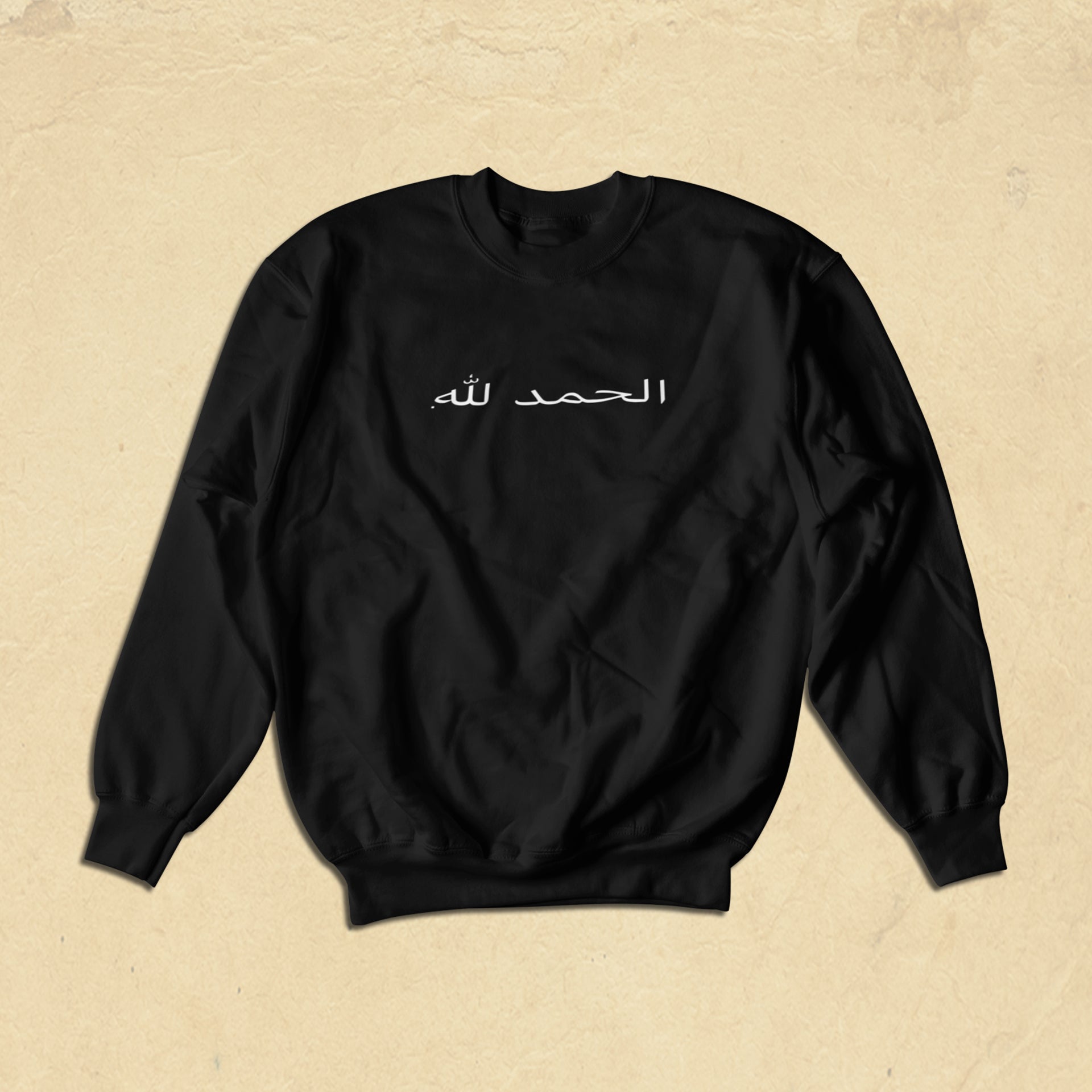 THANK GOD. Sweater "Arabic" - Black