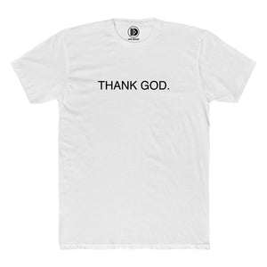 Thank God T-Shirt "English" - White